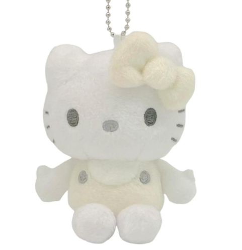 日本限定SANRIO Hello Kitty乳白色毛绒玩挂件