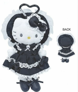 sanrio  NIC x hellokitty 长腿KT55-12 洛丽塔毛绒挂件-（两款）