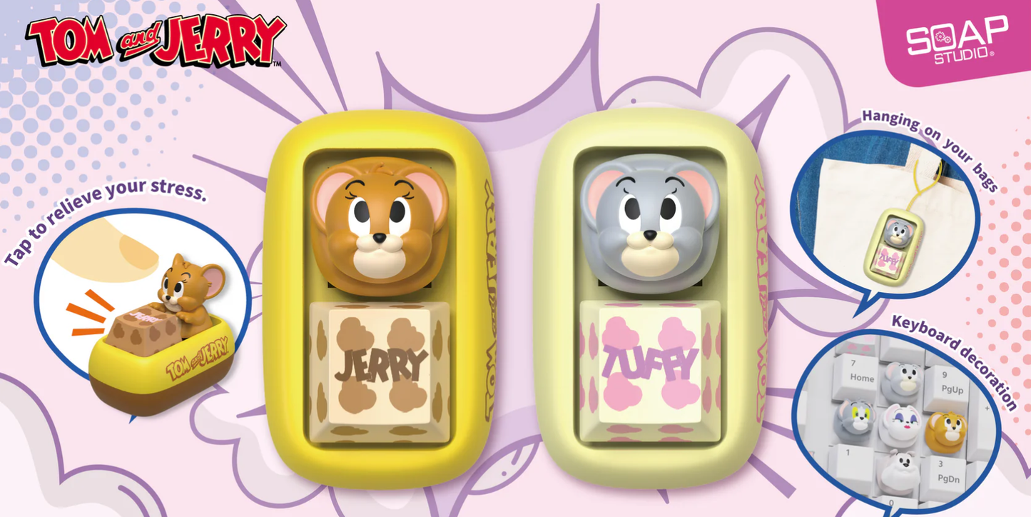 Soap studio Tom and Jerry 指尖键帽萌粒盲盒