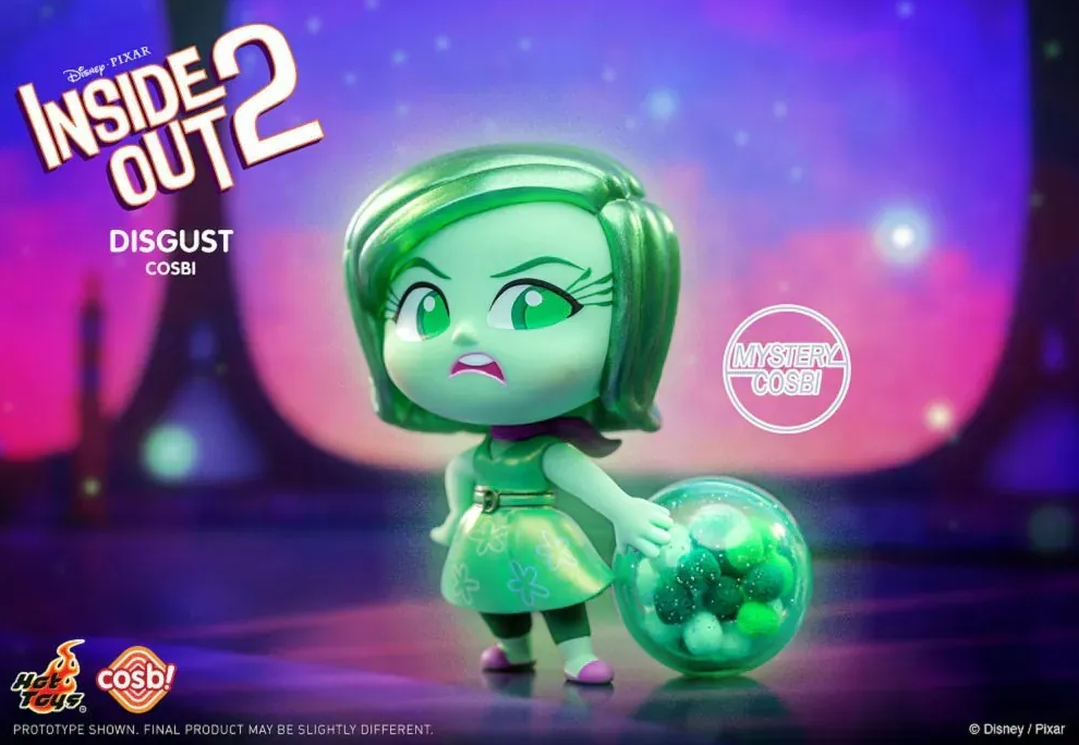 Hot Toys Cosbi 迪士尼inside out 2 头脑特工队2盲盒迷你人偶-第二弹睡衣