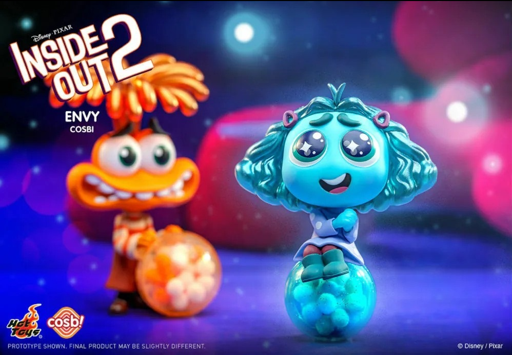 Hot Toys Cosbi 迪士尼inside out 2 头脑特工队2盲盒迷你人偶-第二弹睡衣