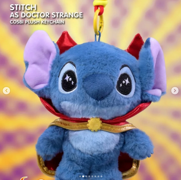 Stitch Cosbi Plush Keychain 漫威史迪奇毛绒挂件盲盒