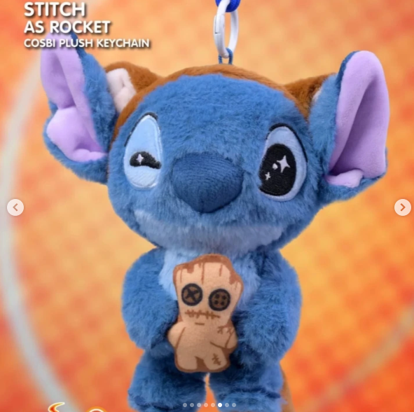Stitch Cosbi Plush Keychain 漫威史迪奇毛绒挂件盲盒