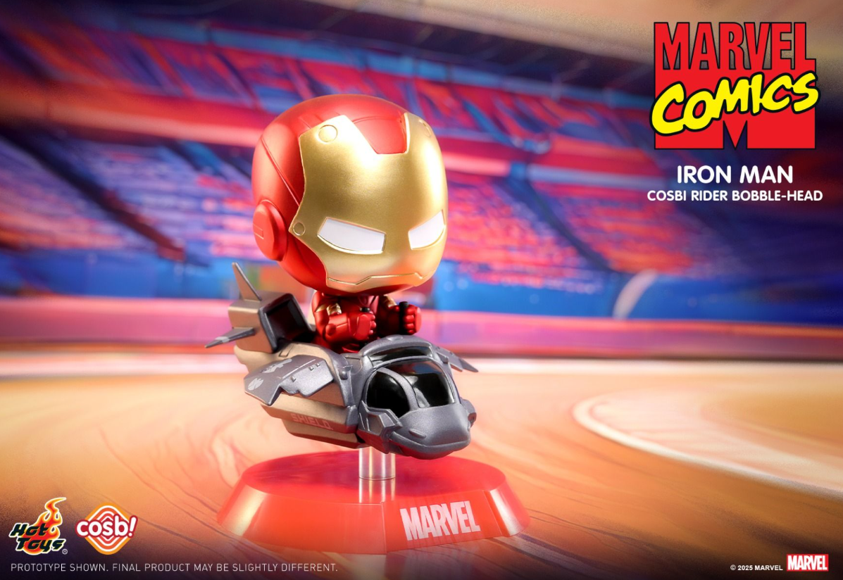 漫威漫画COSBI RIDER BOBBLE-HEAD 迷你载具盲盒