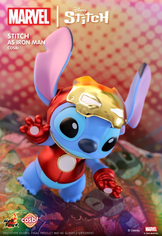 Hot Toys Cosbi 盲盒迷你珍藏人偶系列 - Marvel X 迪士尼 史迪仔盲盒