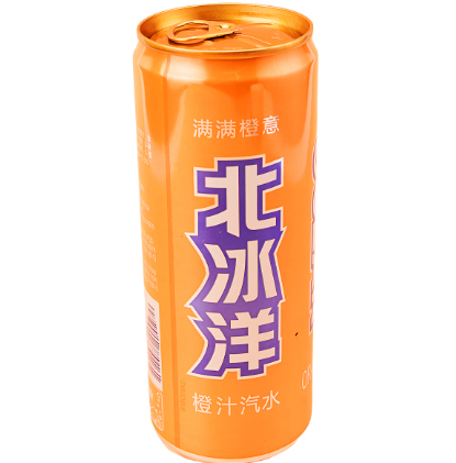 北冰洋橙味汽水－330ｍｌ