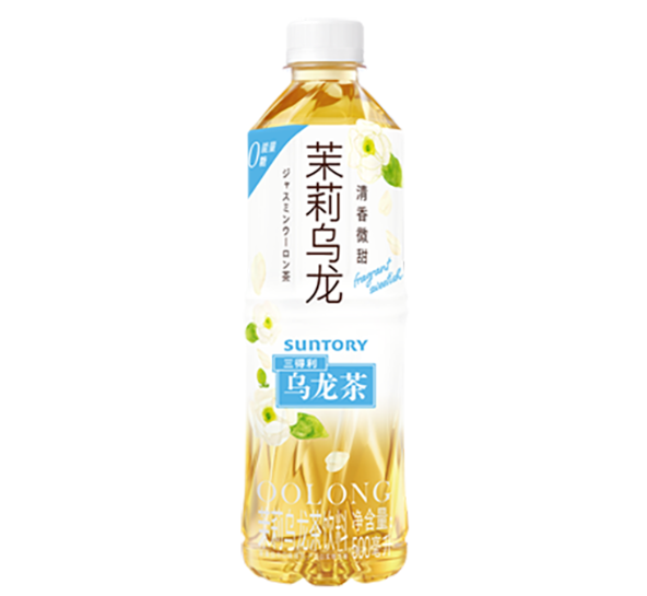 三得利茉莉乌龙茶饮料(无糖) 500ml
