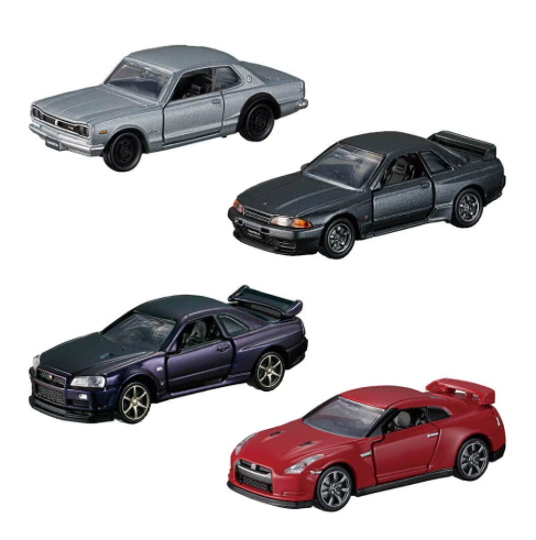 Tomica Premium GT-R 4 MODELS Collection
