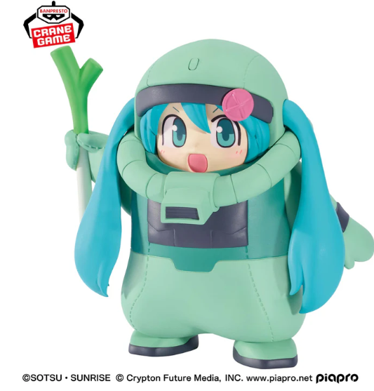 GUNDAM 45th×HATSUNE MIKU FIGURE ZAKU COSTUME [HATSUNE MIKU Ver.], Banpresto Figure