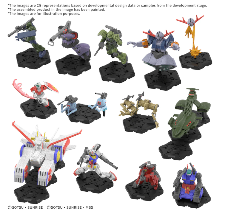 (PRE-ORDER 2027 Q1) GUNDAM ASSEMBLE DELUXE SET 01 [DX01]