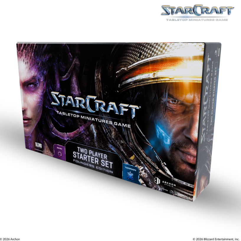 (PRE-ORDER 2026 Q4) Archon Studio StarCraft: Two Player Starter Set Founders Edition (StarCraft: Starter Set)