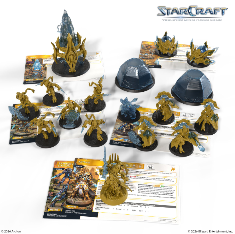 (PRE-ORDER 2026Q4) Archon Studio StarCraft: Protoss Starter Set Founders Edition (StarCraft: Starter Set)