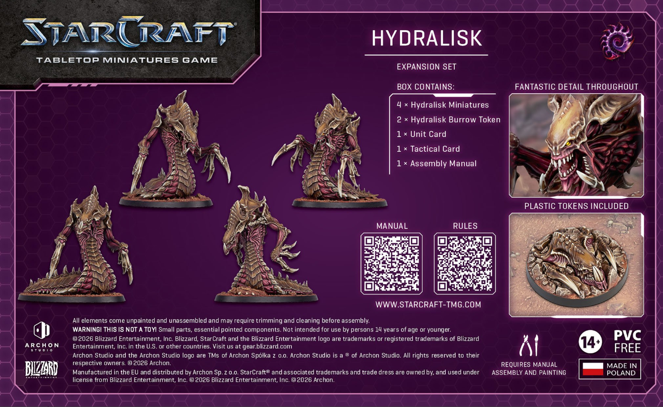 (PRE-ORDER 2026Q4) Archon Studio StarCraft: Hydralisk (StarCraft: Zerg Expansion Set)
