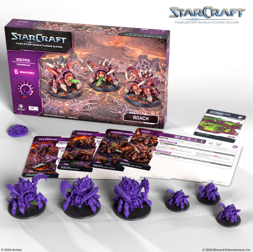 （PRE-ORDER 2026Q4) Archon Studio StarCraft: Roach (StarCraft: Zerg Expansion Set)