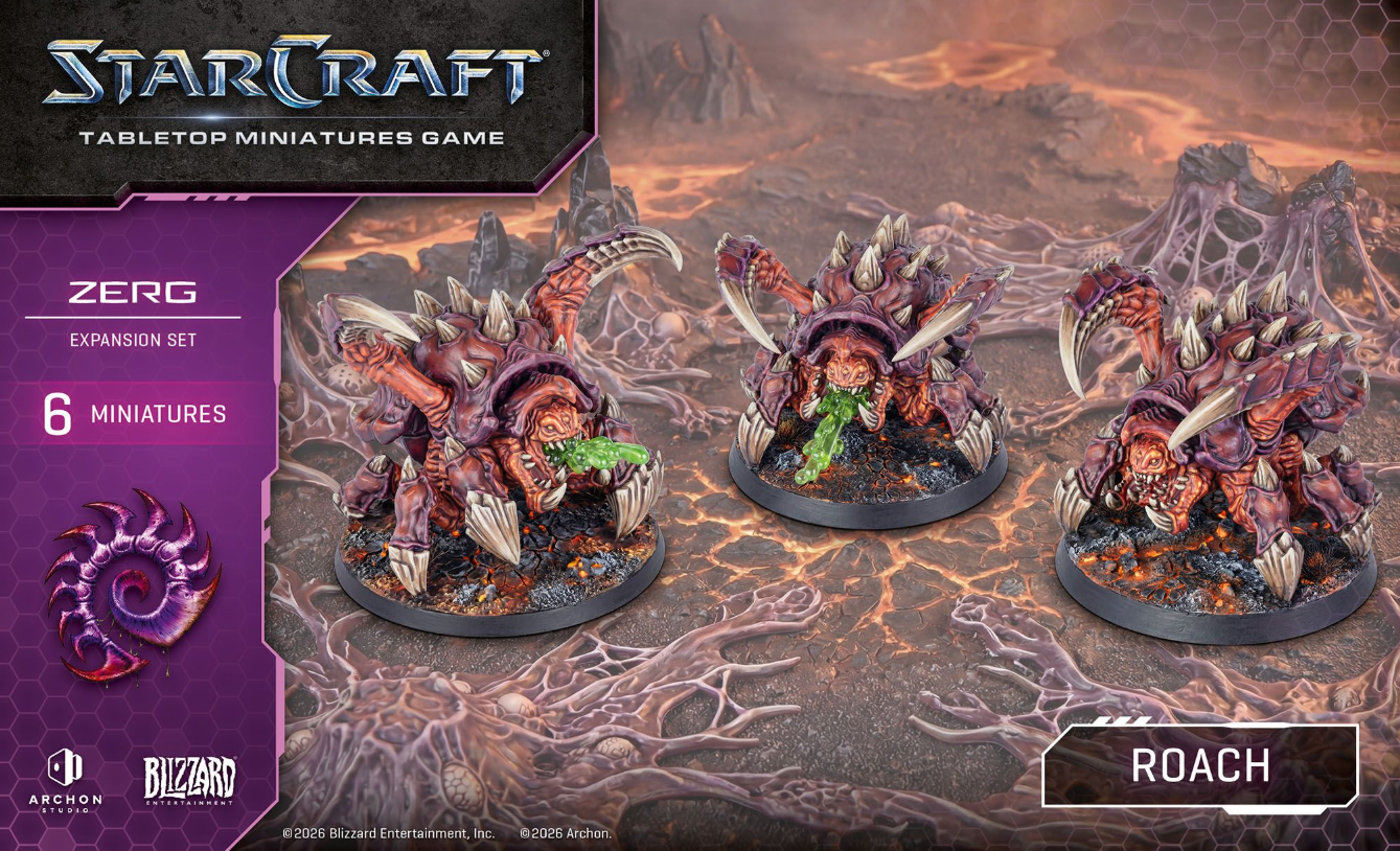 （PRE-ORDER 2026Q4) Archon Studio StarCraft: Roach (StarCraft: Zerg Expansion Set)