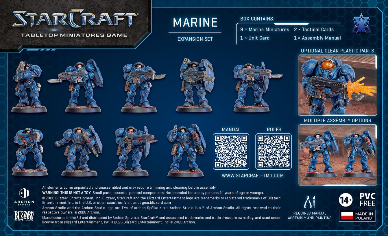 (PRE-ORDER 2026Q4) Archon Studio StarCraft: Marine (StarCraft: Terran Expansion Set)