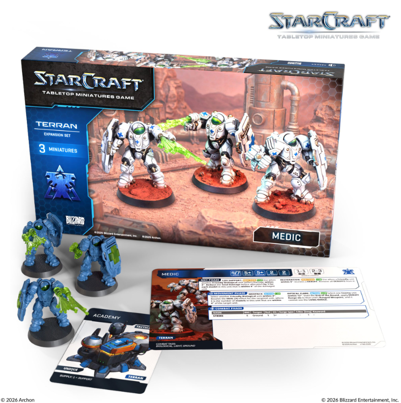 (PRE-ORDER 2026Q4) Archon Studio StarCraft: Medic (StarCraft: Terran Expansion Set)