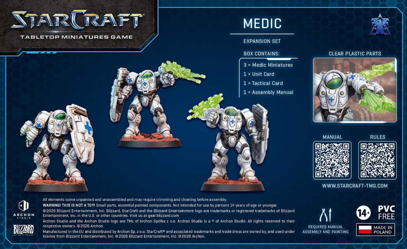 (PRE-ORDER 2026Q4) Archon Studio StarCraft: Medic (StarCraft: Terran Expansion Set)
