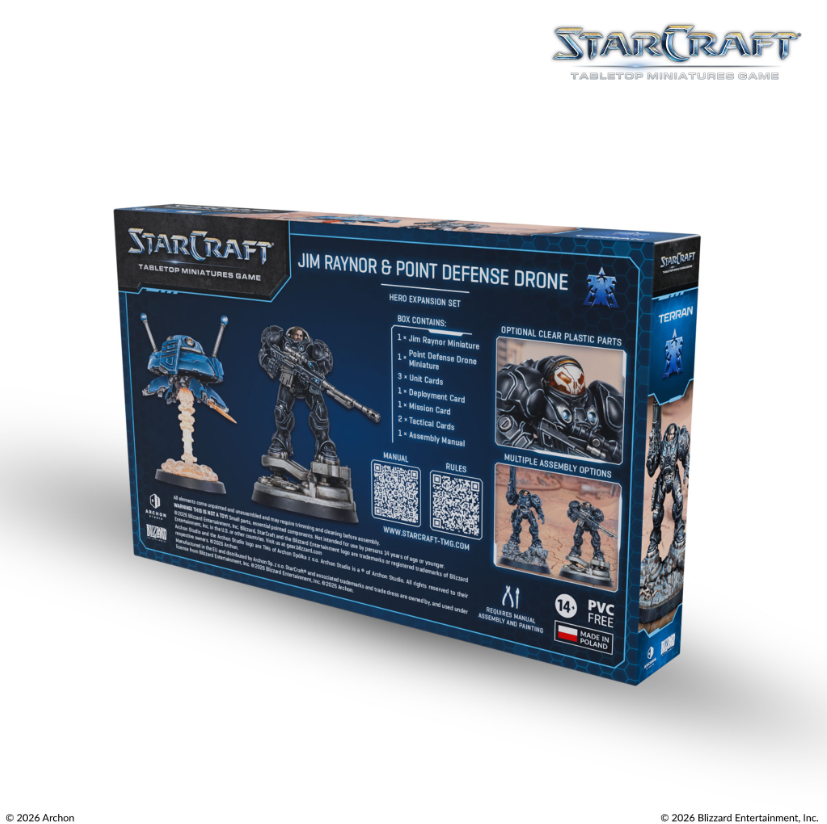 （PRE-ORDER 2026Q4) Archon Studio StarCraft: Jim Raynor (Raynor's Raiders) (StarCraft: Terran Hero Expansion Set)
