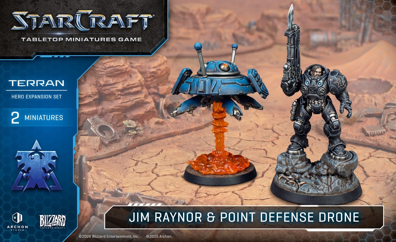 （PRE-ORDER 2026Q4) Archon Studio StarCraft: Jim Raynor (Raynor's Raiders) (StarCraft: Terran Hero Expansion Set)