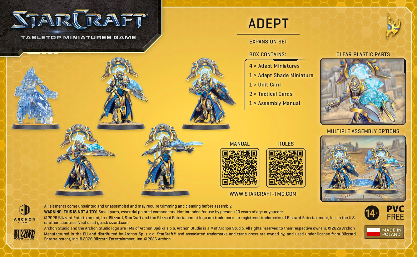 (PRE-ORDER 2026Q4) Archon Studio StarCraft: Adept (StarCraft: Protoss Expansion Set)