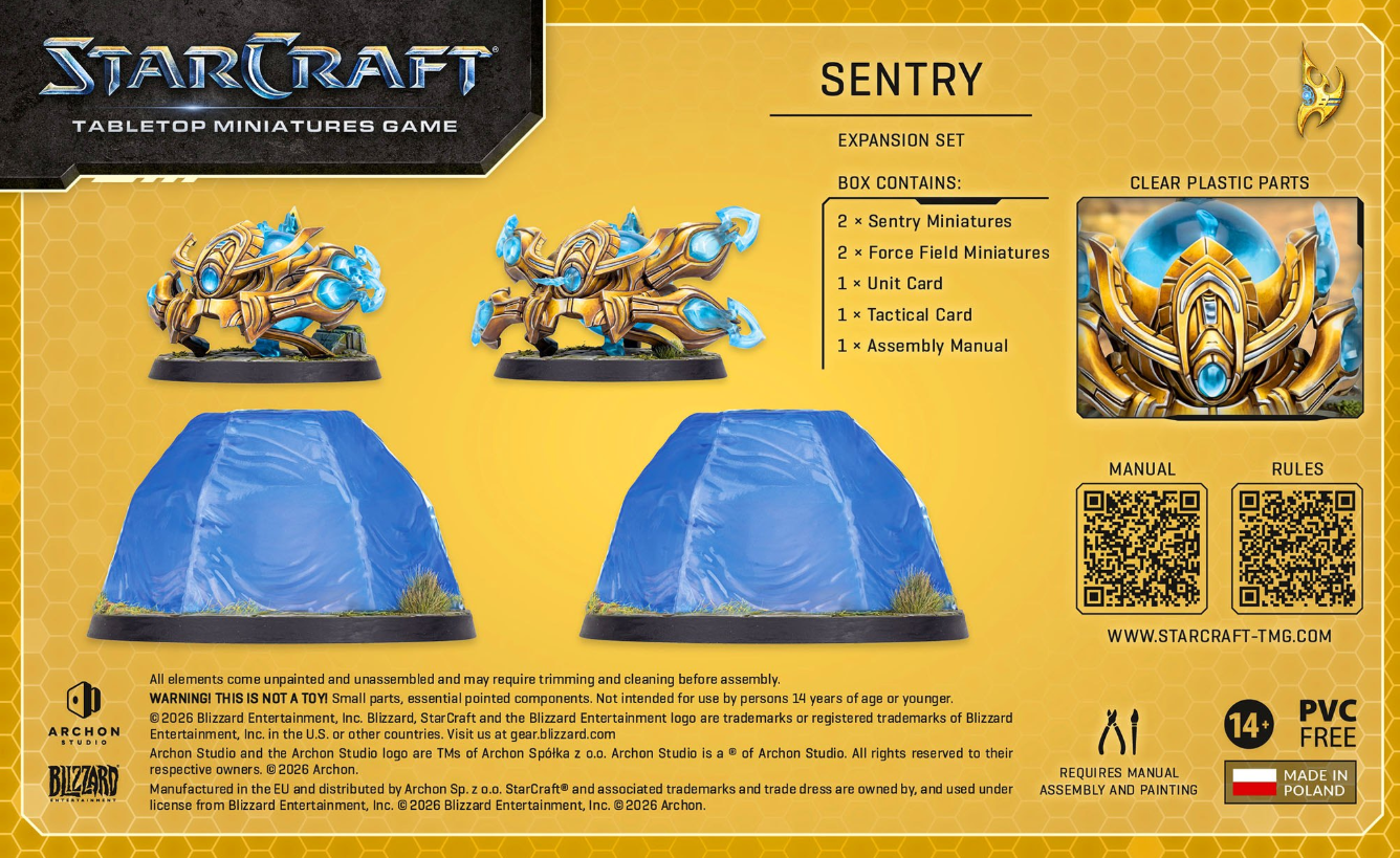 (PRE-ORDER 2026Q4) Archon Studio StarCraft: Sentry (StarCraft: Protoss Expansion Set)