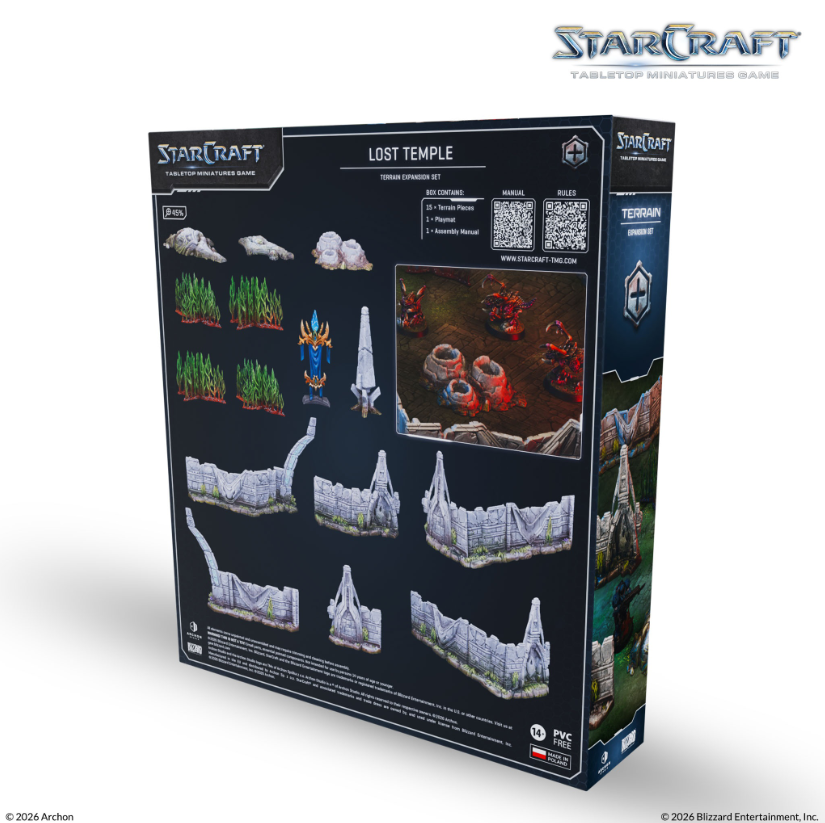 （PRE-ORDER 2026Q4) Archon Studio StarCraft: Lost Temple (StarCraft: Terrain Expansion Set)