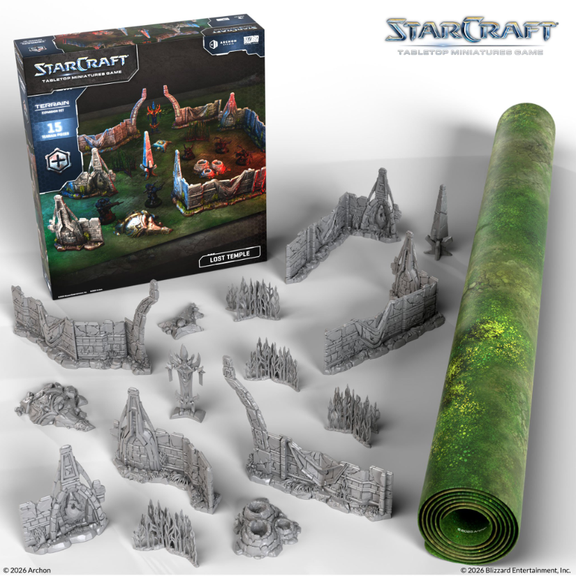 （PRE-ORDER 2026Q4) Archon Studio StarCraft: Lost Temple (StarCraft: Terrain Expansion Set)