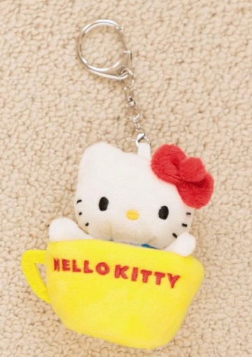 日本SANRIO×LOWRYS FARM HELLO KITTY限定咖啡杯挂件