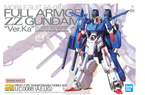 MG 1/100 FULL ARMOR ZZ GUNDAM Ver.Ka