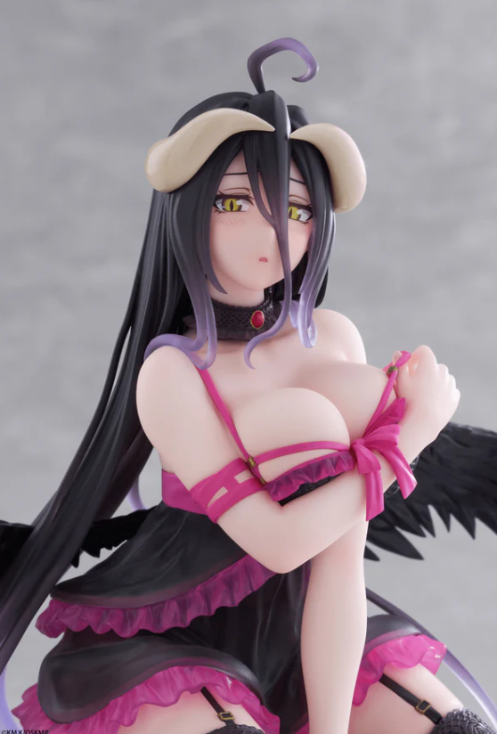(PRE-ORDER 2026Q4) Overlord Desktop Cute Figure - Albedo (Negligee ver.)