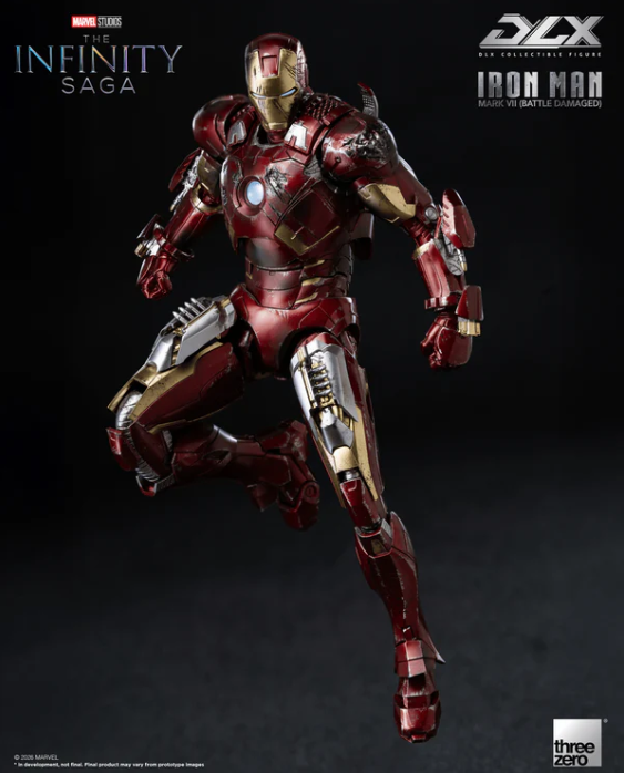 (PRE-ORDER 2027Q2) DLX Iron Man Mark 7 (Battle Damaged)