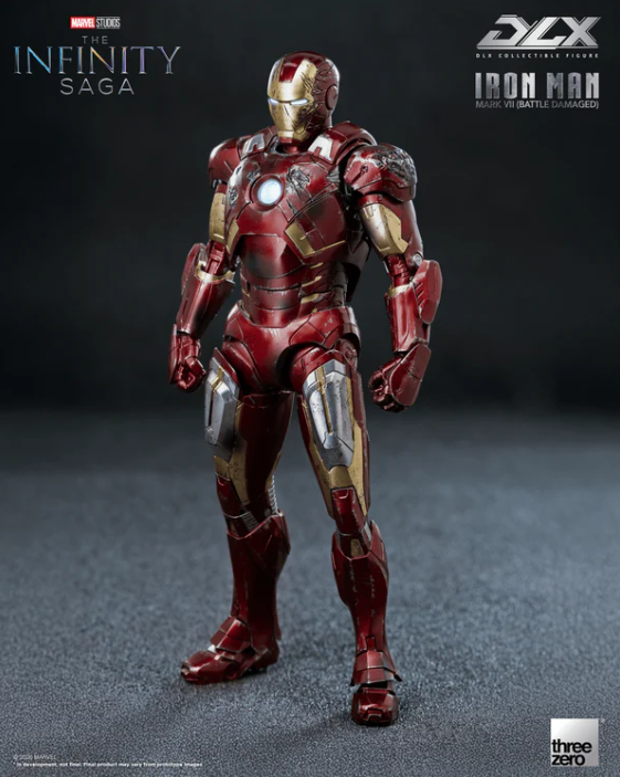(PRE-ORDER 2027Q2) DLX Iron Man Mark 7 (Battle Damaged)