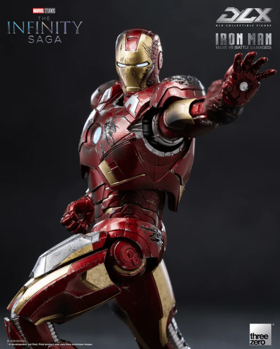 (PRE-ORDER 2027Q2) DLX Iron Man Mark 7 (Battle Damaged)