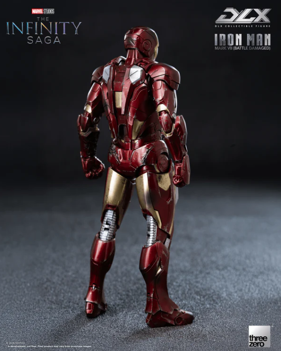 (PRE-ORDER 2027Q2) DLX Iron Man Mark 7 (Battle Damaged)
