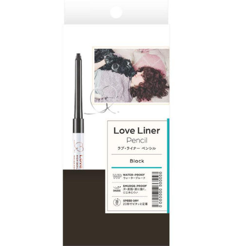 日本LOVE LINER 防水防汗眼线胶笔-黑色