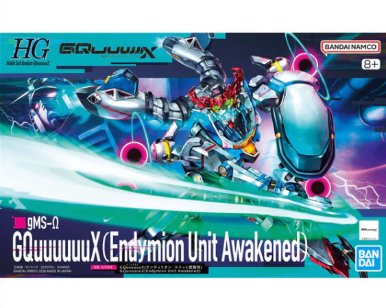 HG 1/144 GQuuuuuuX(Endymion Unit Awakened)