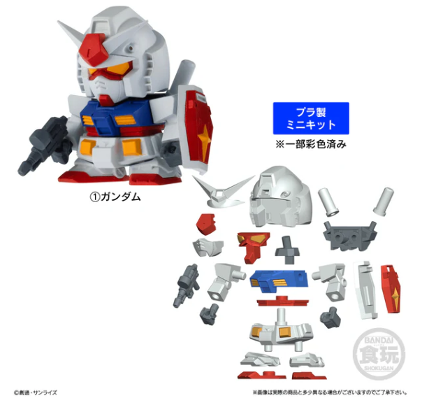 (PRE-ORDER 2027Q1) Gundam Shokugan Box Collection Blind box