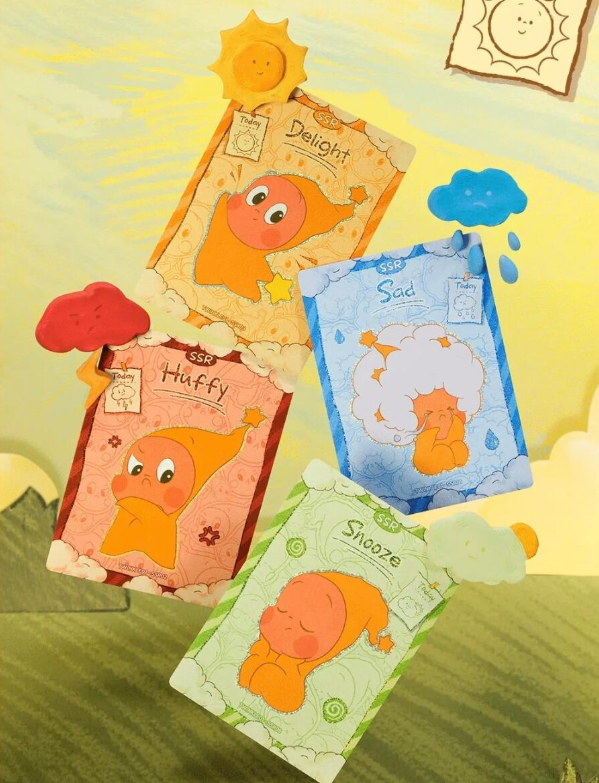 POP MART 遇见星星人艺术收藏卡牌盲盒-（一盒40张/一包4张）