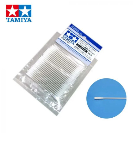 Tamiya 87104 Craft Cotton Swab (Round/Small 50pcs.)