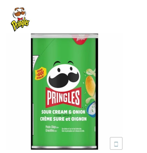 pringles potato chips 品客薯片68g (两款口味）