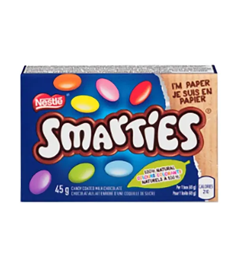 Smarties Regular Chocolate Candy 45g