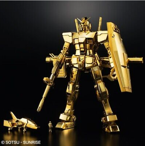 The Gundam Base Limited MG 1/100 Gundam Base Limited Prize RX-78-2 Gundam Ver. 3.0 Gold Coating
