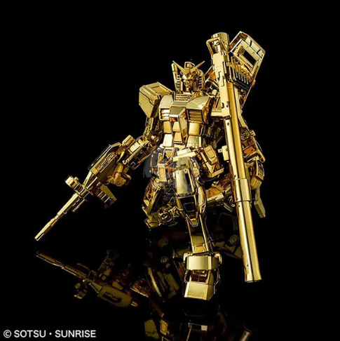 The Gundam Base Limited MG 1/100 Gundam Base Limited Prize RX-78-2 Gundam Ver. 3.0 Gold Coating