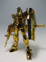 The Gundam Base Limited MG 1/100 Gundam Base Limited Prize RX-78-2 Gundam Ver. 3.0 Gold Coating