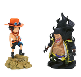 Portgas D. Ace vs Marshall D. Teach "One Piece", Banpresto World Collectable Figure Log Stories
