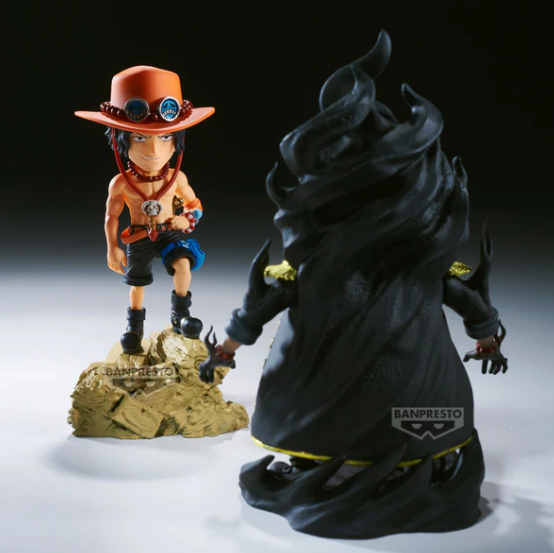 Portgas D. Ace vs Marshall D. Teach "One Piece", Banpresto World Collectable Figure Log Stories