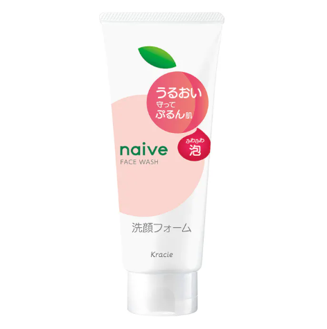 日本KRACIE 桃子叶保湿洗面奶