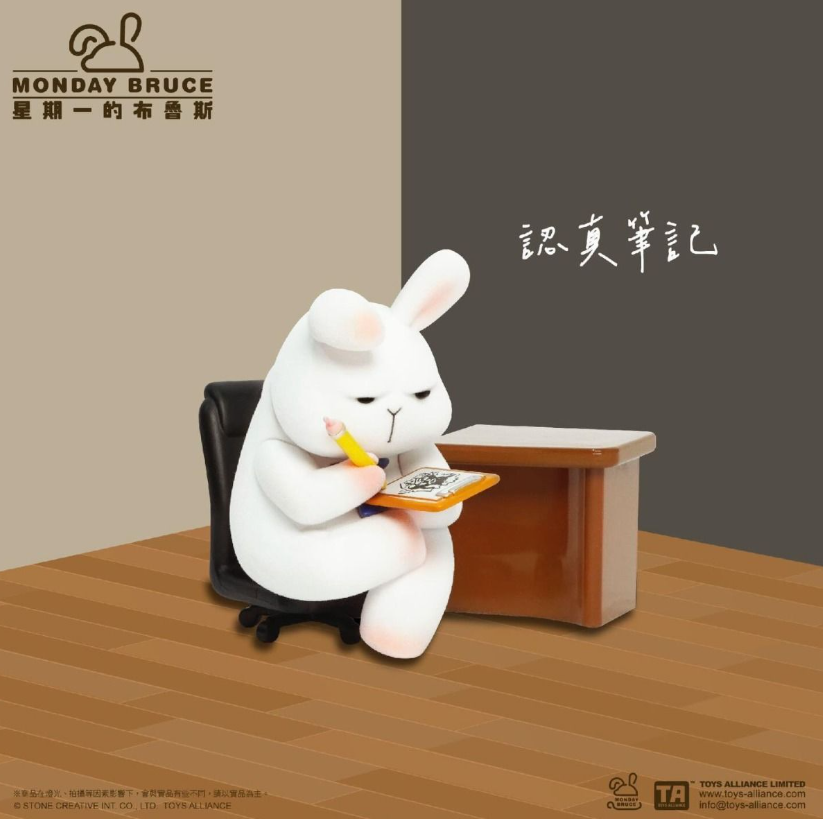 Toys Alliance星期一的布鲁斯第八弹打工人的密室逃脱盲盒