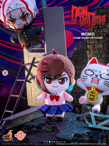 Hot toys cosbi 胆大党we became a family毛绒挂件盲盒